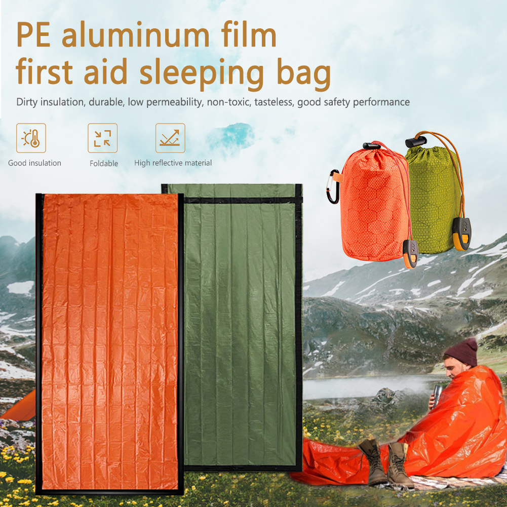 Thermal Sleeping Bag Portable  - огляд і ціна Bivy Bag Emergency