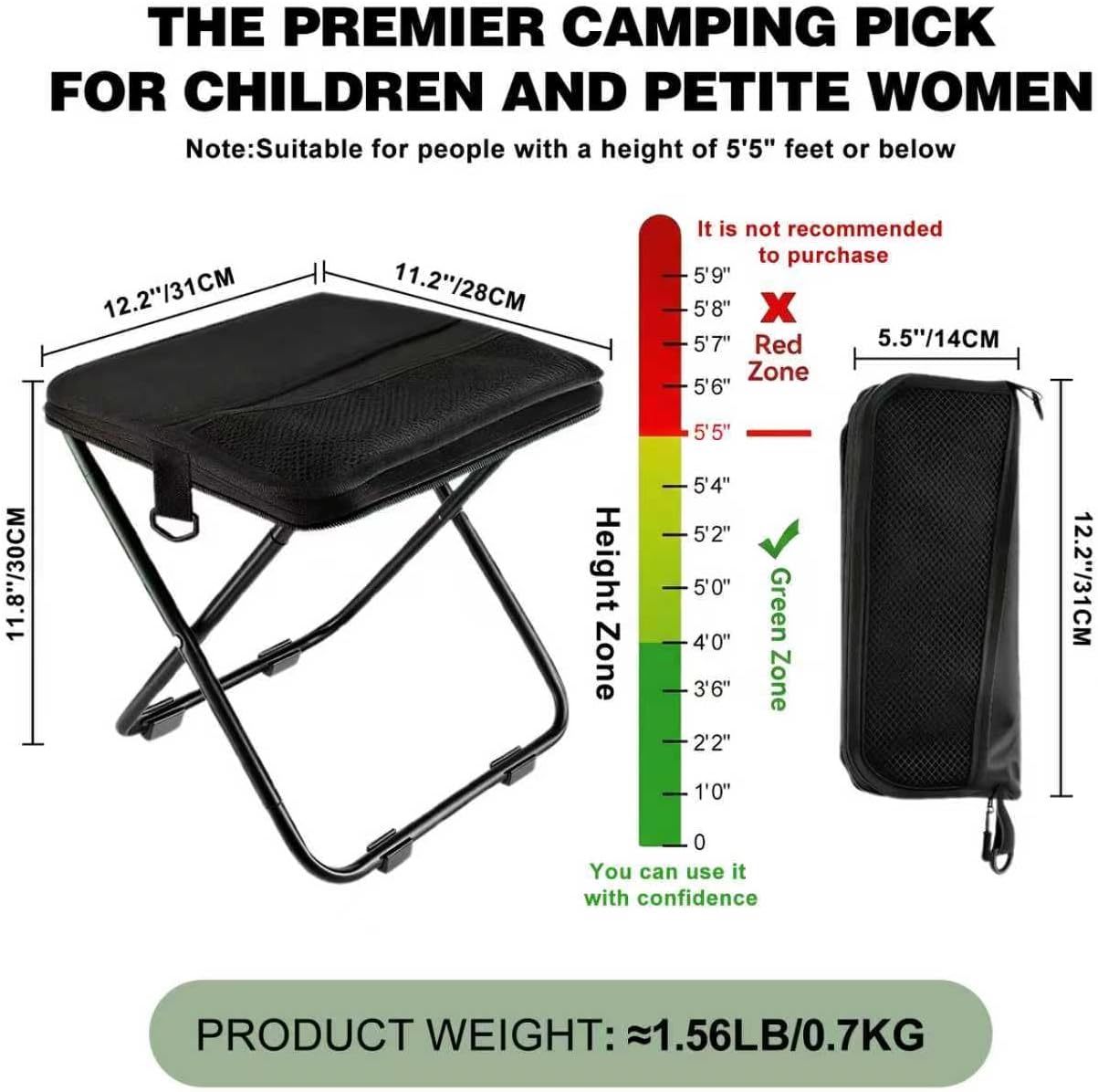 GMOX Camping Stool Portable Ch - огляд і ціна Fishing Kit Compact
