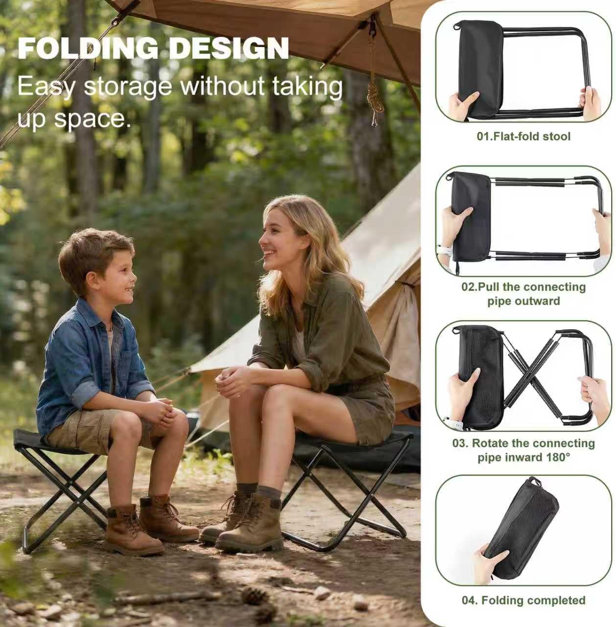 GMOX Camping Stool Portable Ch - огляд і ціна Fishing Kit Compact