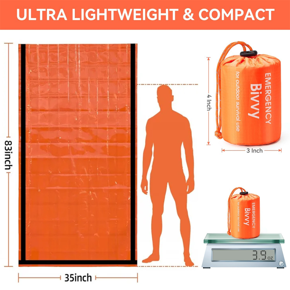 Emergency Sleeping Bag Surviva - огляд і ціна Bivy Bag Emergency