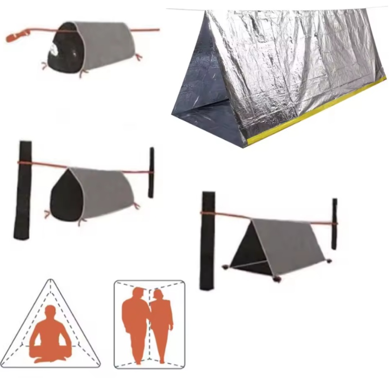Portable 2‑Person Emergency Su - огляд і ціна Emergency Mylar Tent