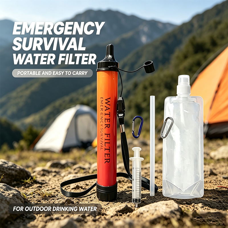 Outdoor Mini Water Filter Stra - огляд і ціна Water Purification Straw