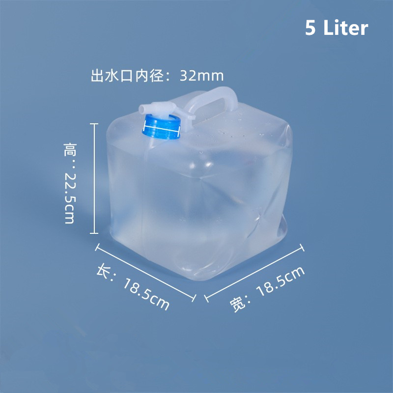 1Pc 5L Plastic Empty Collapsib - огляд і ціна Water Bag Collapsible