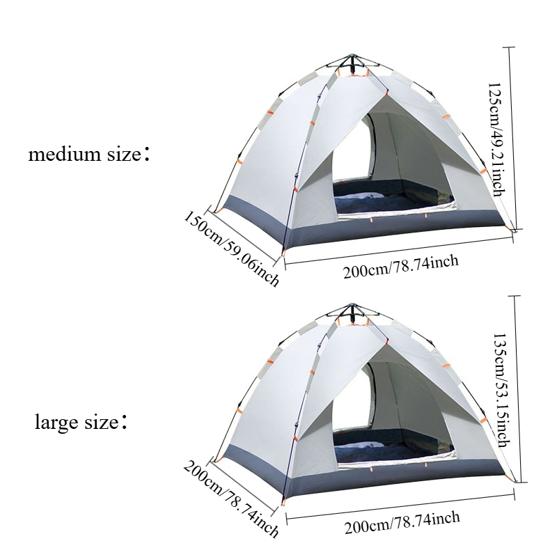 Automatic Pop Up Camping Tent, - огляд і ціна Emergency Mylar Tent