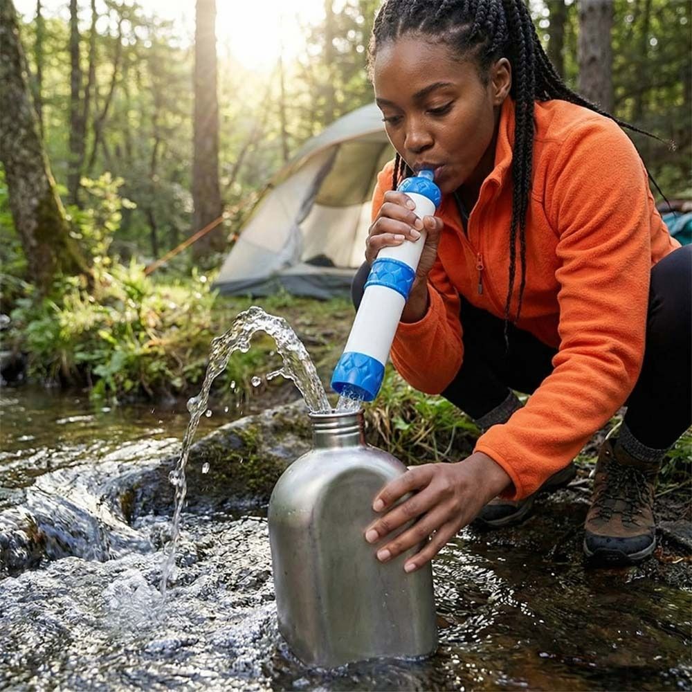 Mini Mini Water Filter Straw S - огляд і ціна Water Purification Straw