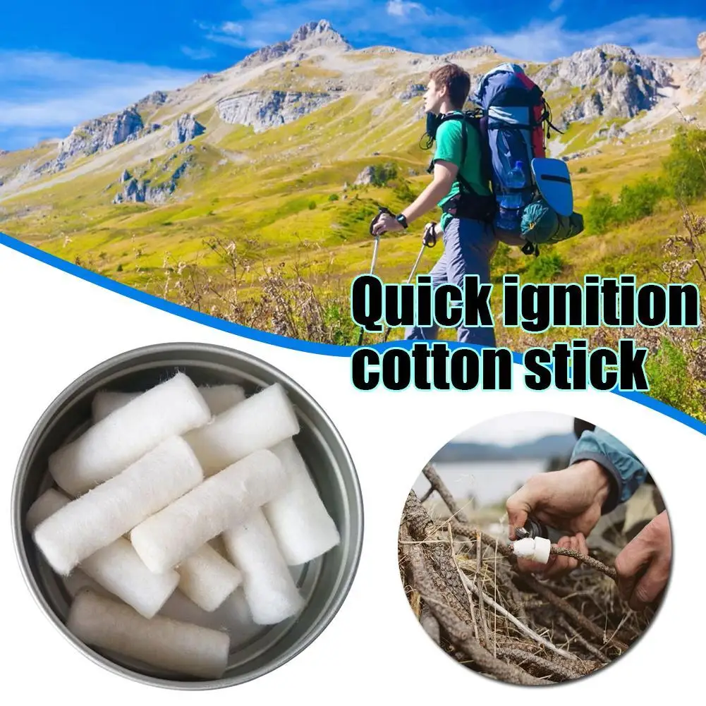 12pcs Outdoor Camping Paraffin - огляд і ціна Fire Starting Kit