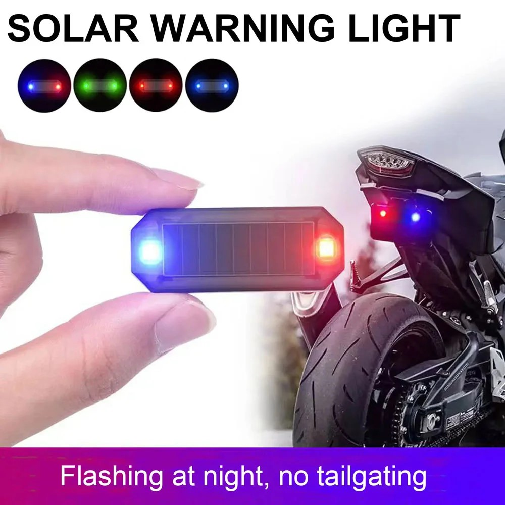 Mini LED Solar Power Car Warni - огляд і ціна Sos Light Strobe